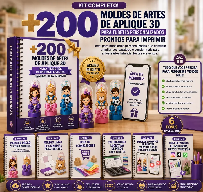 Mockup do plano completo com todos os bônus